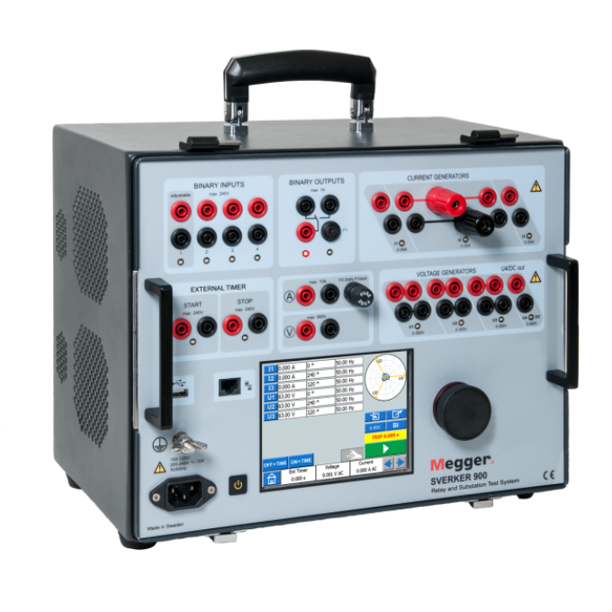 SVERKER900 继电器和变电站测试系统