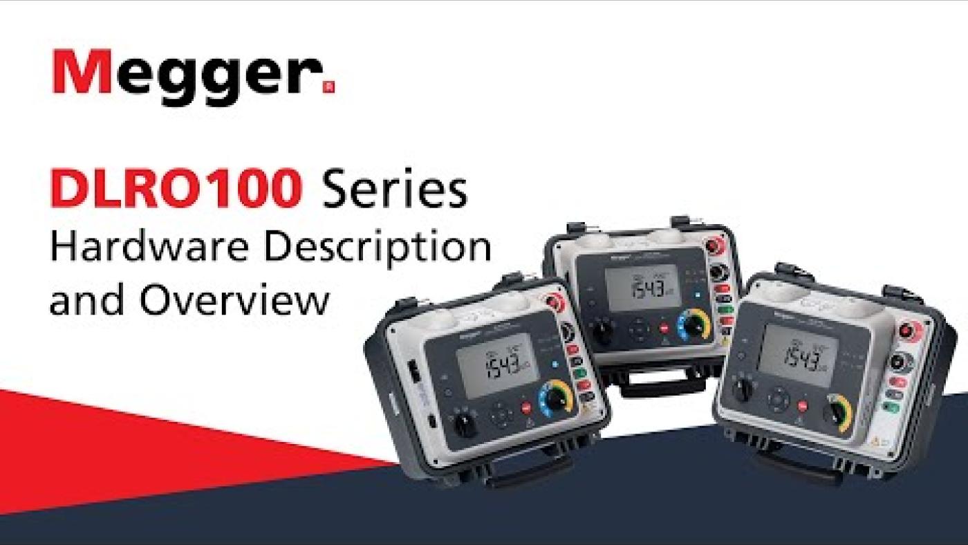 DLRO100系列数字低电阻微欧计