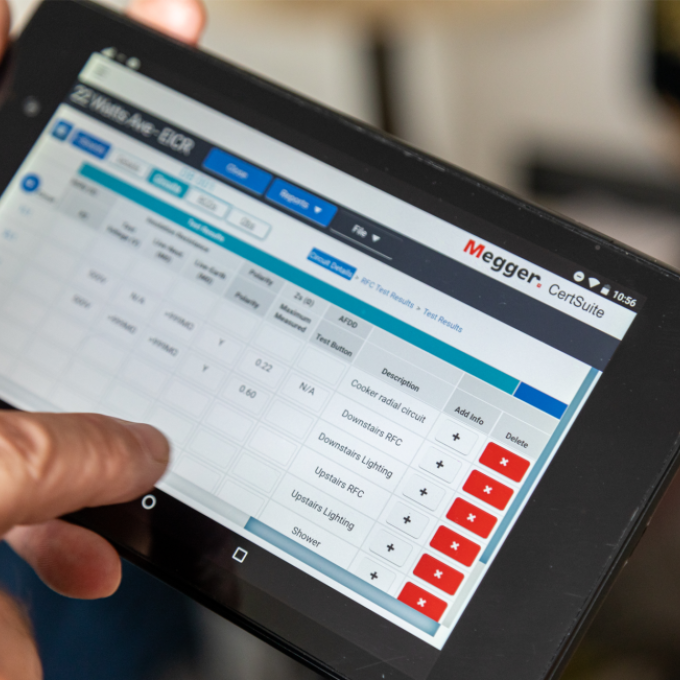 电气测试认证软件