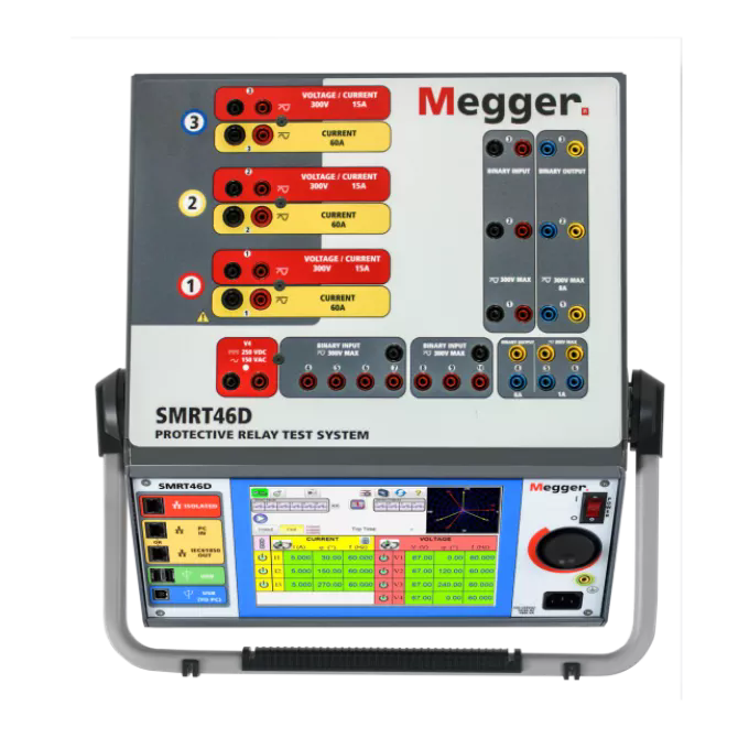 SMRT46和46D多相继电器测试仪