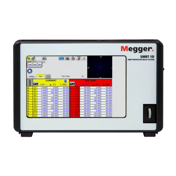 SMRT1和SMRT 1D单相继电器测试系统