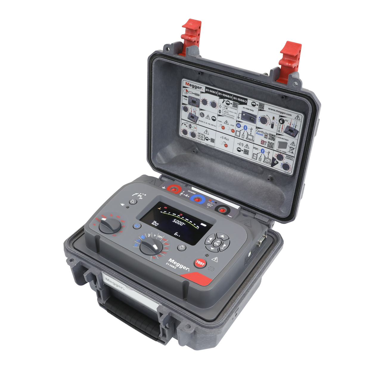 专家级 5 kV、10 kV 和 15 kV 绝缘电阻测试仪