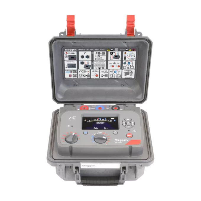 高级 5 kV、10 kV 和 15 kV 绝缘电阻测试仪