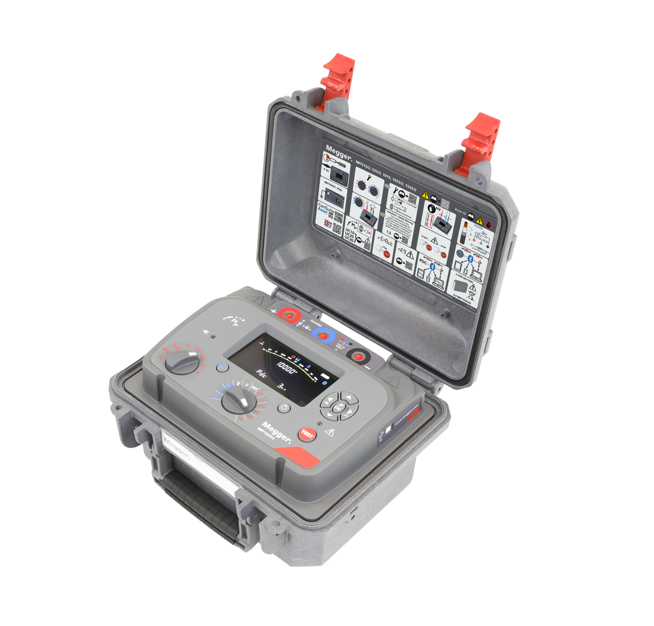 高级 5 kV、10 kV 和 15 kV 绝缘电阻测试仪